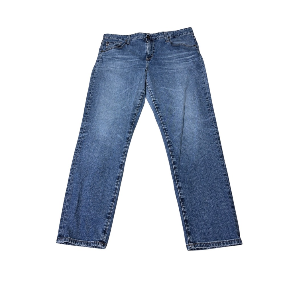 AG Adriano Goldschmied Ex Boyfriend Slim Jeans‎ Medium Wash Women Size 32X27